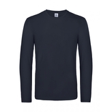 Triko s dlouhým rukávem B&C LSL Ultra - navy, L