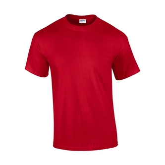 Triko Gildan Ultra - červené, XL
