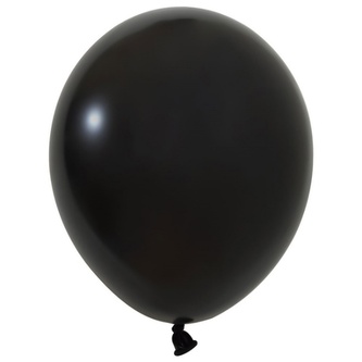 Balonky 25 cm/10" - černé 100 ks