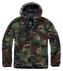 Bunda fleecová Brandit Teddyfleece Worker - woodland, L