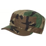 US BDU polní čepice - woodland, XXL