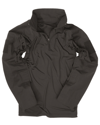 Košile Tactical s límečkem - černá, M