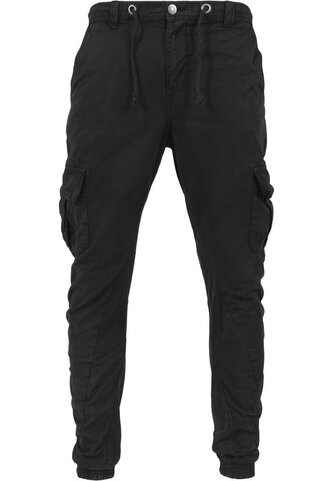 Kalhoty Urban Classics Cargo Jogging - černé, XL