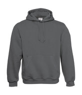 Mikina B&C Standard Hooded - tmavě šedá, M
