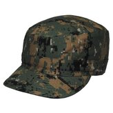 US BDU polní čepice - digital woodland, XL