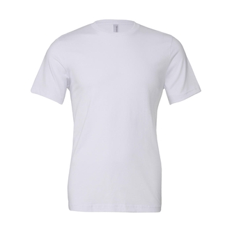 Tričko Bella Triblend Crew Men - bílé, L