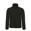 Mikina pánská B&C Micro Fleece - černá, M