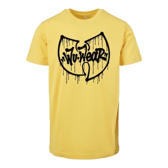 Triko Wu-Wear Dripping Logo - žluté, M