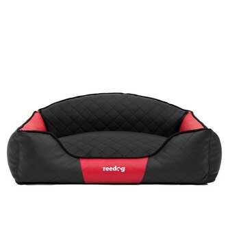 Pelíšek pro psa Reedog Black & Red Sofa-XL