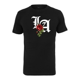 Triko Mister Tee LA Rose - černé, XL
