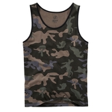 Tílko Brandit Tank Top - darkcamo, M