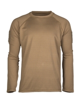 Triko funkční Mil-Tec Tactical Quickdry 1/1 - hnědé, S