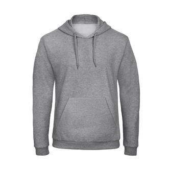 Mikina B&C Unida - šedá, 4XL