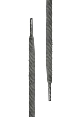 Tkaničky do bot Tubelaces Flat - tmavě šedé, 140