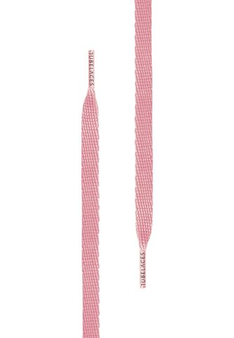 Tkaničky do bot Tubelaces Flat - světle růžové, 90