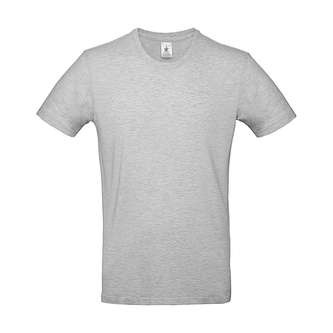 Triko pánské B&C E190 T-Shirt - světle šedé, M