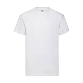 Triko Fruit of the Loom Value Weight - bílé, 4XL