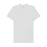 Triko unisex B&C EcoMax s krátkými rukávy - bílé, S