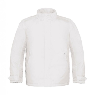 Bunda B&C Heavy Weight - bílá, XL