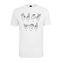 Triko Mister Tee Fuck You Sign - bílé, M