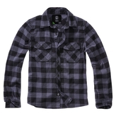 Košile dětská Brandit Kids Checkshirt - šedá-černá, 122/128