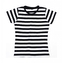 Pruhované triko Mantis Lines Ladies - černé-bílé, S
