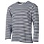 Ruské námořnické tričko s dlouhým rukávem MFH zimní - navy-bílé, 3XL