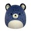 SQUISHMALLOWS Modrý gepard s chlupatým bříškem - Spotts, 50 cm