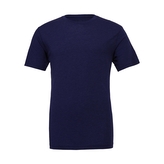 Tričko Bella Triblend Crew Men - navy, S