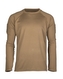 Triko funkční Mil-Tec Tactical Quickdry 1/1 - hnědé, XL
