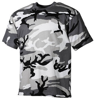 Triko s krátkým rukávem MFH US - urban, XL