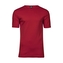 Triko pánské Tee Jays Interlock - tmavě červené, XL