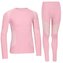 Spokey FURIOUS SET Dětské termoprádlo, růžové, vel. 146/154