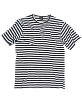 Ruské námořnické tričko Mil-Tec - navy-bílé, S
