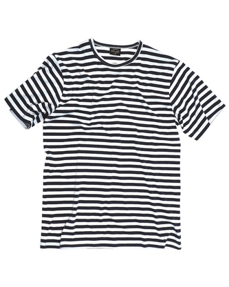 Ruské námořnické tričko Mil-Tec - navy-bílé, S