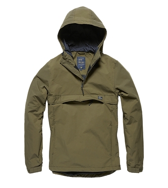 Bunda Vintage Industries Shooter Anorak - olivová, S