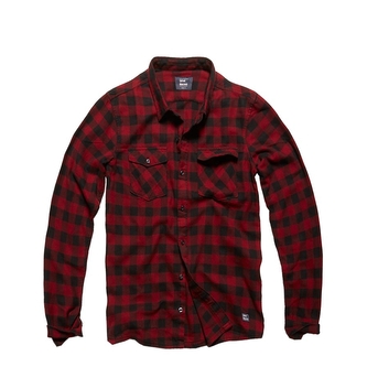 Košile Vintage Industries Harley - červená, XXL