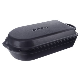 Pekáč LITINA SMALT oboustranný 42,5x22 cm