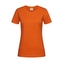 Tričko dámské Stedman Fitted s kulatým výstřihem - oranžové, XL