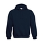 Mikina B&C Standard Hooded - navy, XL