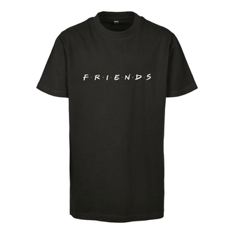 Triko dětské Mister Tee Friends Logo - černé, 134/140