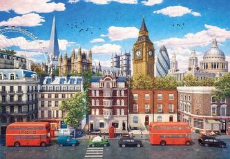GIBSONS Puzzle Londýnské ulice XL 250 dílků