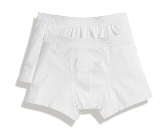 Boxerky Fruit of the Loom Classic 2 ks - bílé, XXL