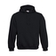 Mikina B&C Standard Hooded - černá, XL
