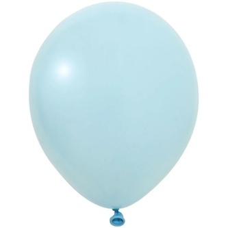 Balonky 25 cm/10" - makronkové modré 100 ks