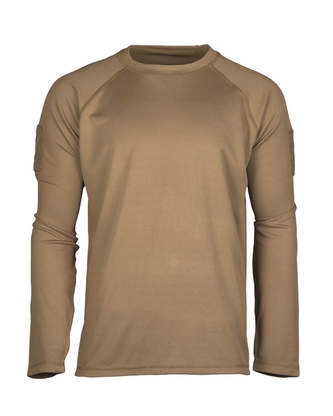 Triko funkční Mil-Tec Tactical Quickdry 1/1 - hnědé, XXL