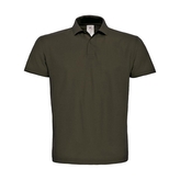 Polokošile B&C Piqué - hnědá, XL