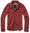 Košile Brandit Check Shirt - červená-hnědá, M