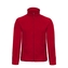 Mikina pánská B&C Micro Fleece - červená, S