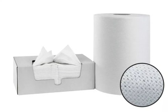 TETEX utěrka CLASSIC 100 32x37cm (37mb) bílé na roli